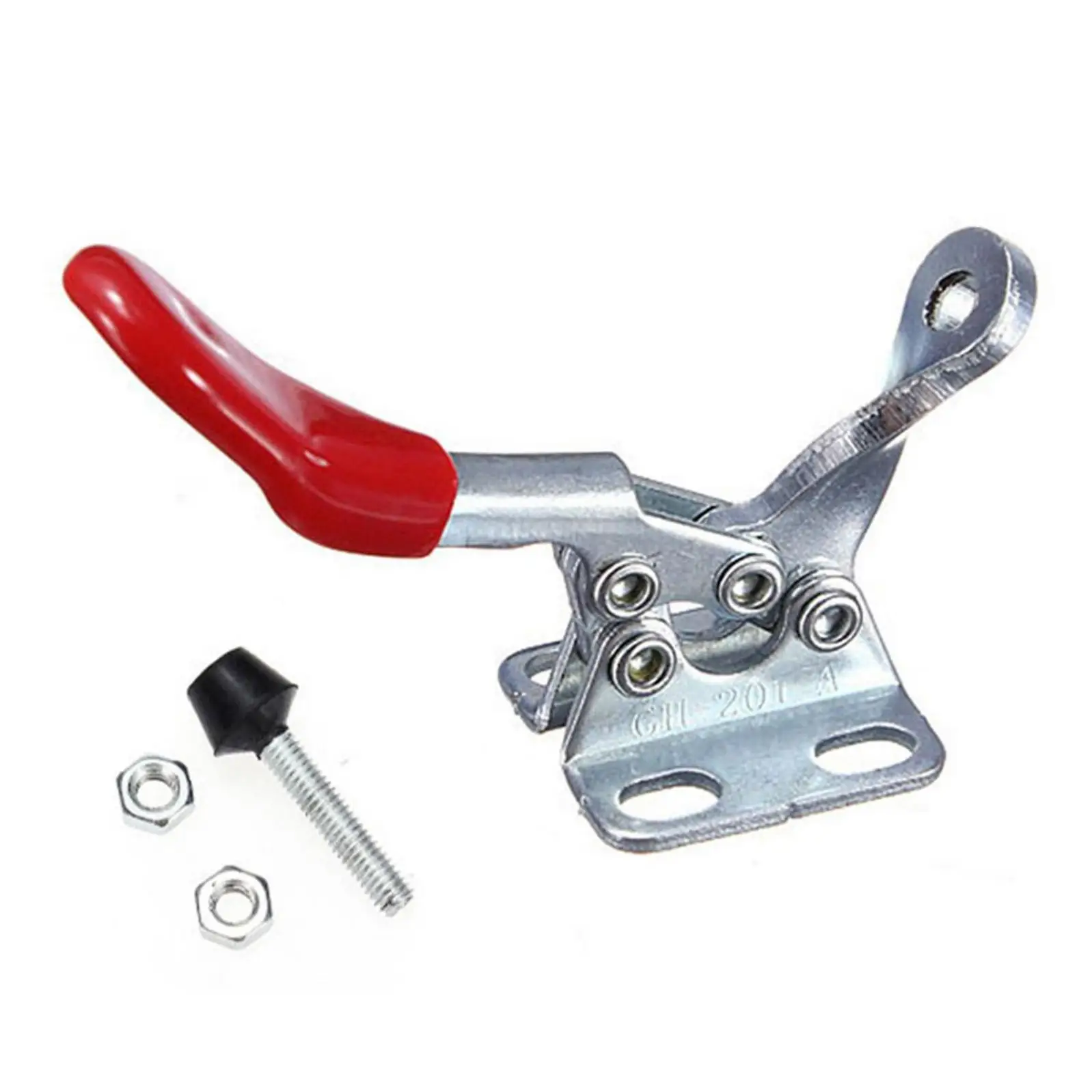 Jeu de Pinces Horizontales à Dégagement Rapide en Acier au Carbone, Outils de Menuiserie pour le Travail du Bois, 201A