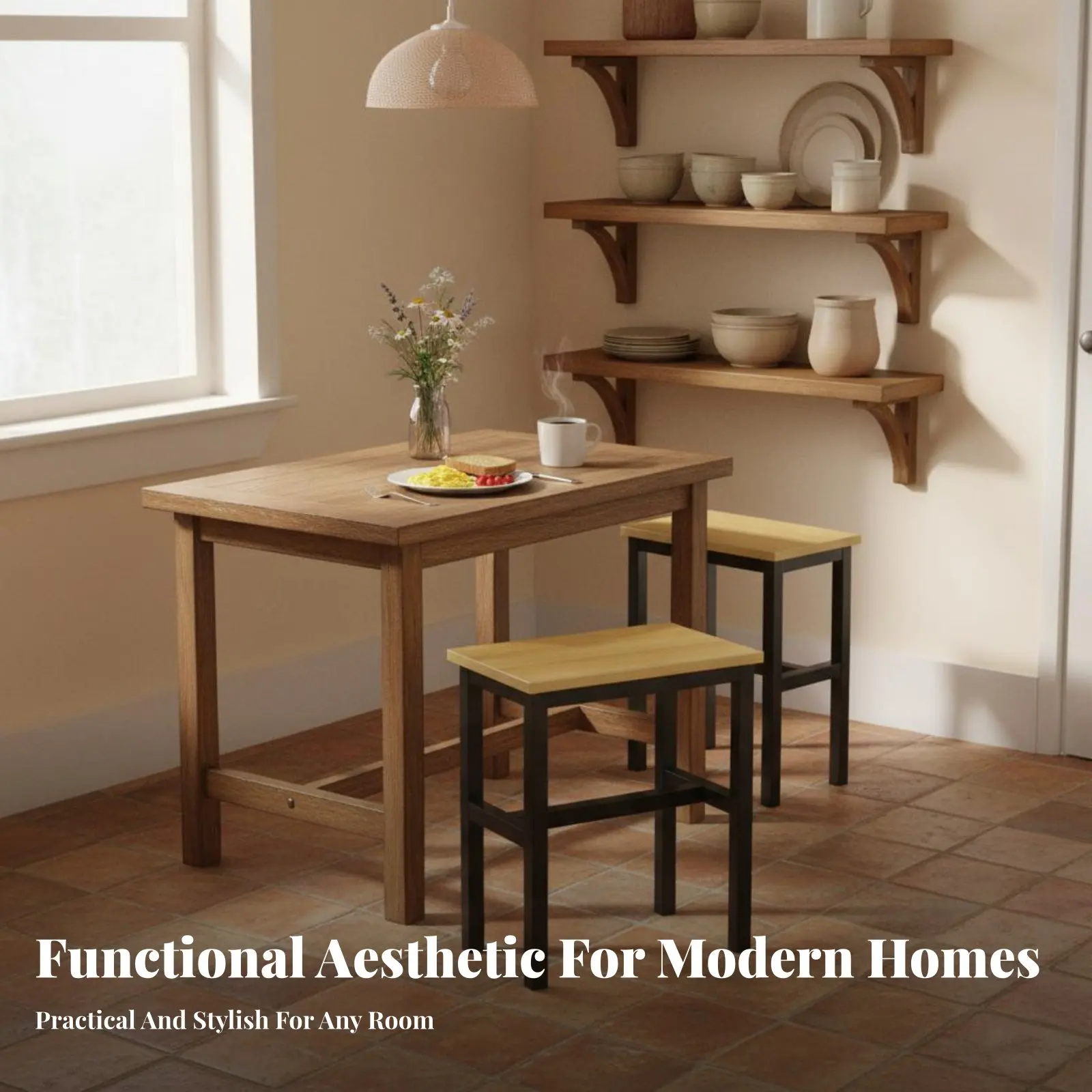 

Four-Legged Square Seat Thickened Design Small Stool Colorful choices adaptable for instructors, Classroom, Kindergarten