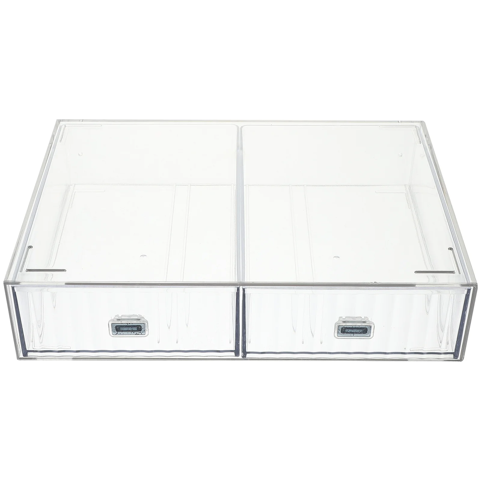 Organizer Drawers Desktop Storage Box Organization and Small Transparent Pp Office