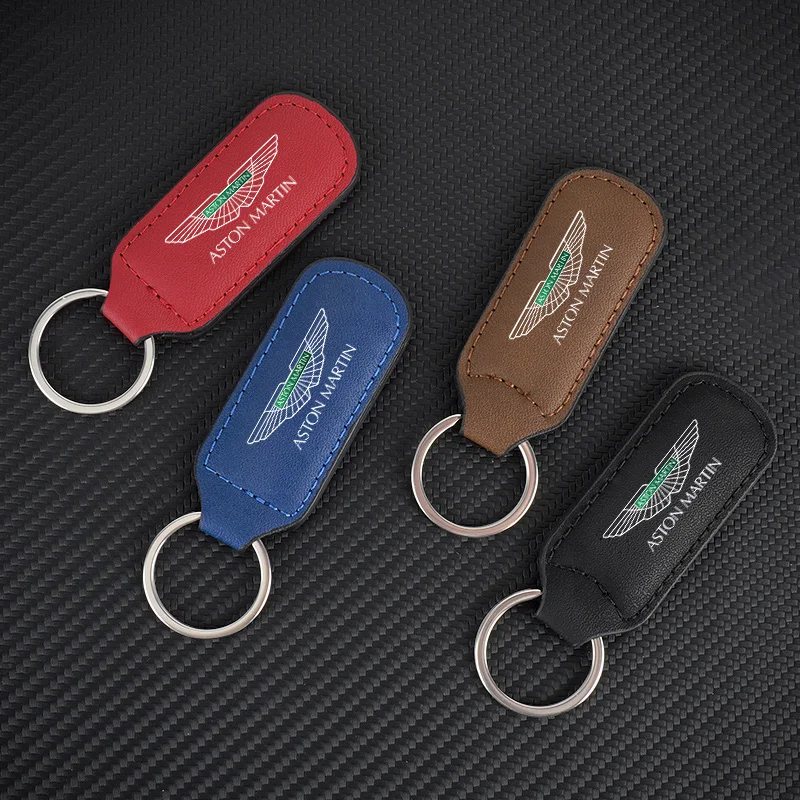 1 قطعة شعار السيارة التصميم المفاتيح مفتاح سلسلة مفتاح قلادة عصابة الرجال النساء هدايا ل أستون مارتن DB S 11X9 الداخلية اكسسوارات السيارات #1