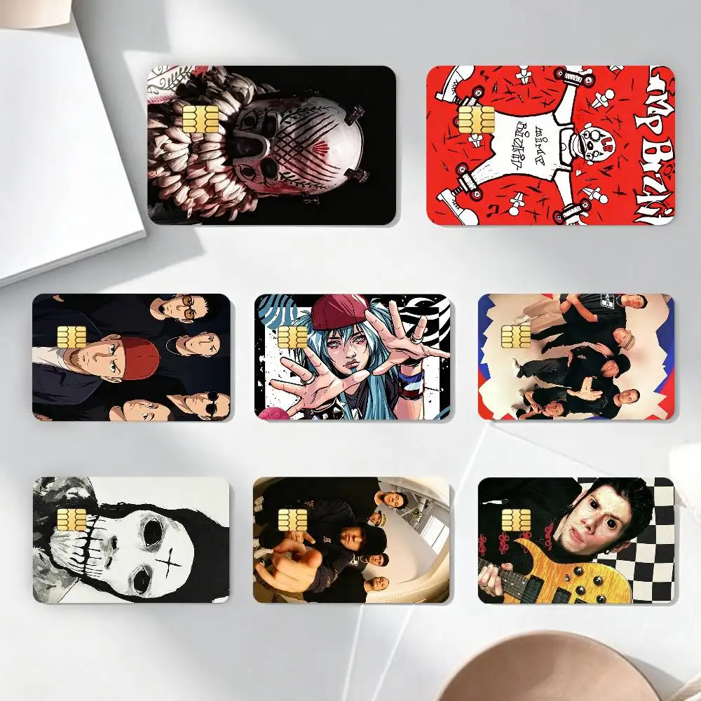 

Rock L-Limp B-Bizkit-T Band Stickers Credit Debit Card Film Skin Sticker Credit Card Skin Stickers For Bank Card Bus Metro