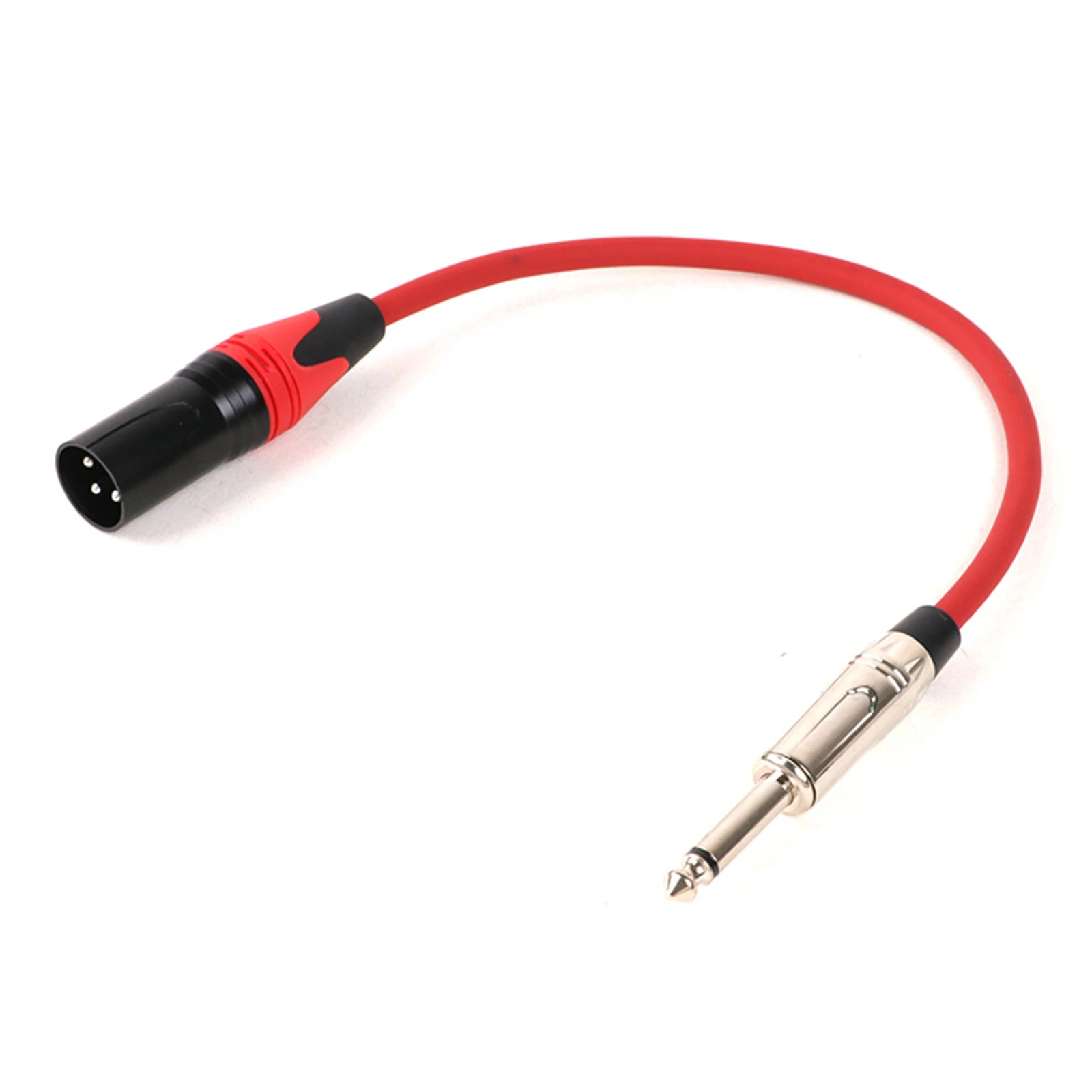 1PC 1/4 Cal (6.35mm) TS Jack do XLR żeński/męski kabel mikrofon Audio niezrównoważony 3Pin XLR do ćwiartki Cal wtyczka Mono przewód mikrofonowy