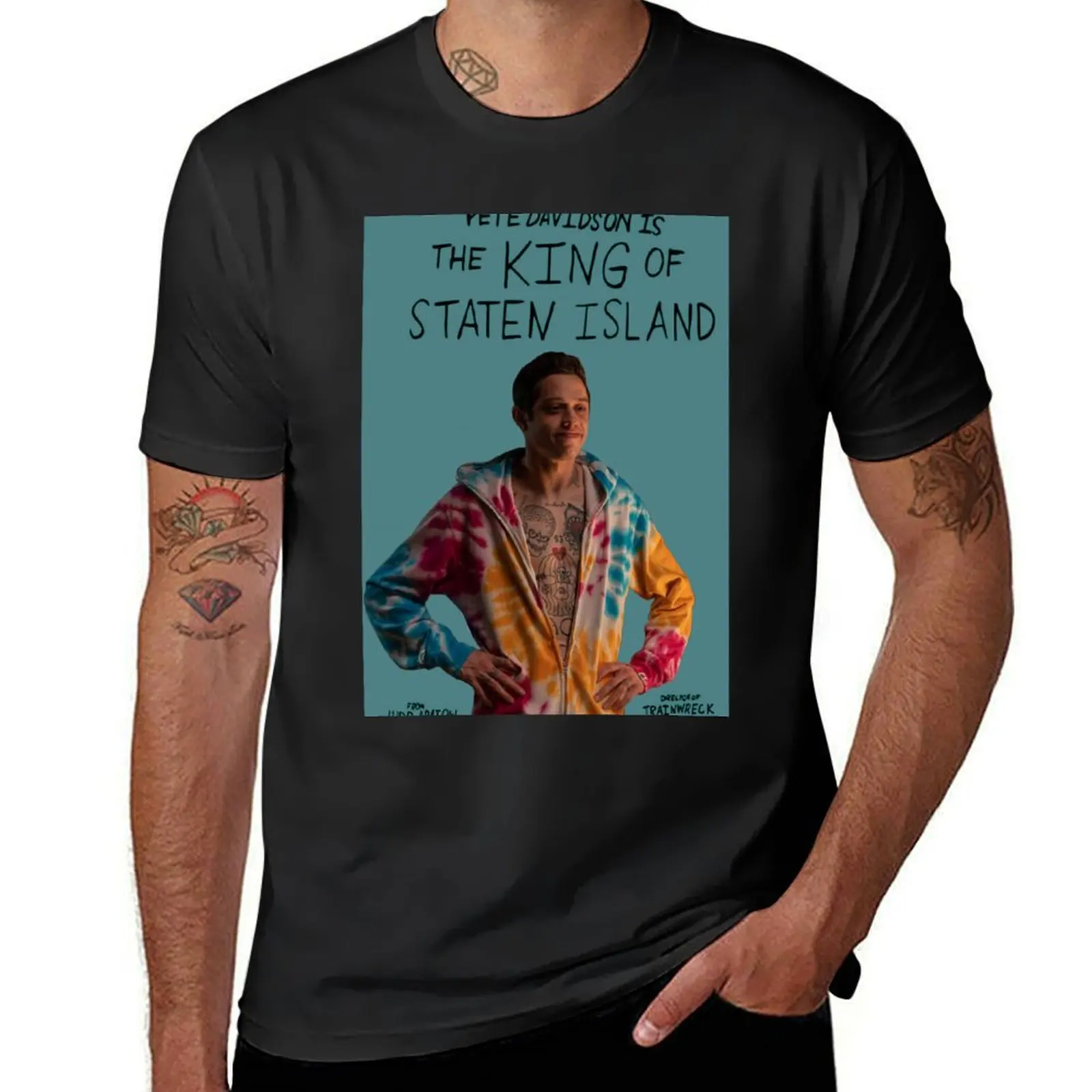 Pete Davidson in the King of Staten Island Movie Poster T-Shirt boys whites boys animal print T-shirt men