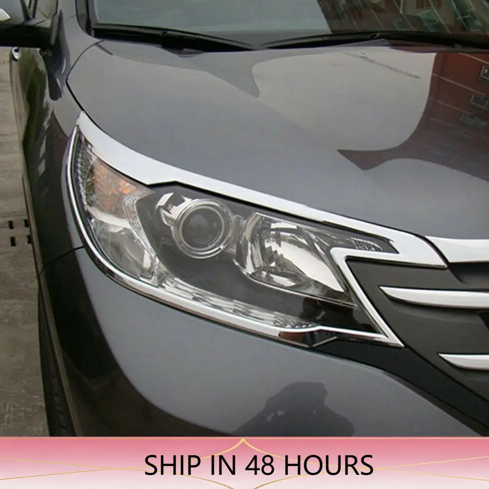 High Quality Protective Cover for Honda CR-V 2012-2016 ABS Trim Cover Protector Anti-Scratch Protection Accessories 2 Pcs Chrome
