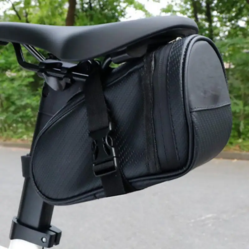 Bikes Seat Bag Large Capacity Saddle Bag Bikes Pouch Bikes Accessories Bicycles Bag Bikes Frame Bag For Personal Items Road Or