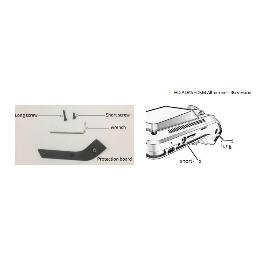 Firecore HX-880 Anti-fog and Vibration Semi Truck 1080P Truck Bus for Car Parking Dash CCTV System