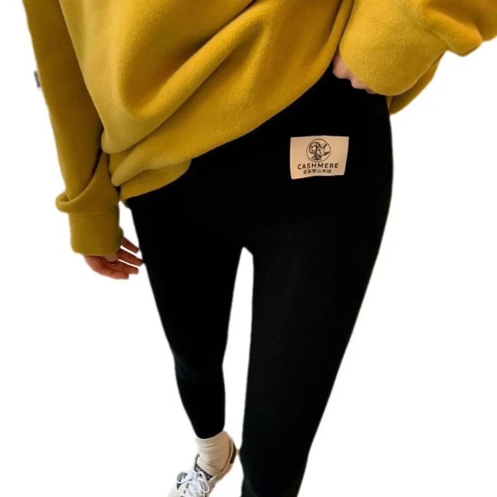 

Andean Cashmere Slim-fit самонагревающиеся леггинсы женские осенне-зимние утягивающие верхняя одежда Design Sense F122018