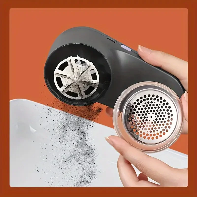 Portable Electric Lint Remover, Fabric Shaver, LED Display, USB Rechargeable, Safe for Clothes, Bedding, , Carpets, Sofas