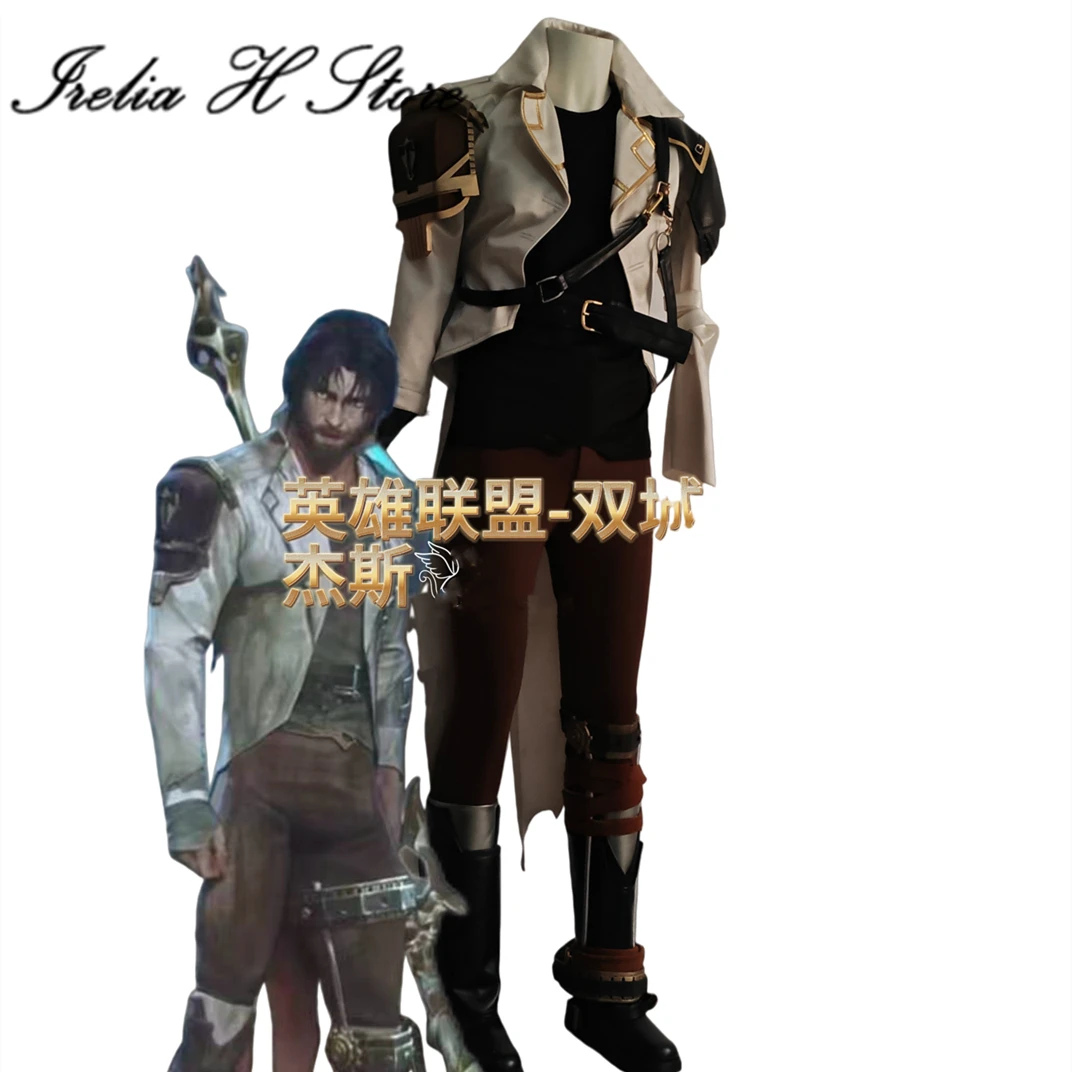 Irelia H Arcane 2 Jayce Cosplay Costume for man Game Halloween Costumes Customized