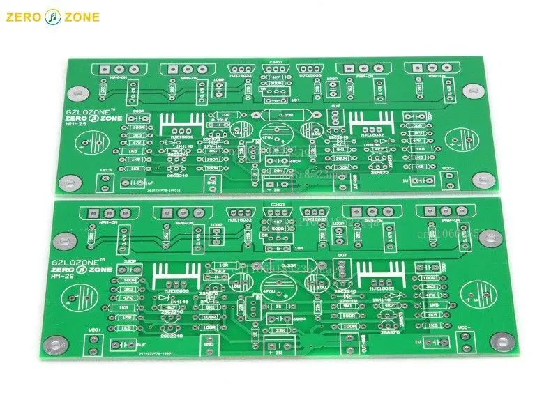 HM2S-50W Class A rear stage power amplifier PCB (two-channel version) reference KEL-KSA50 circuit