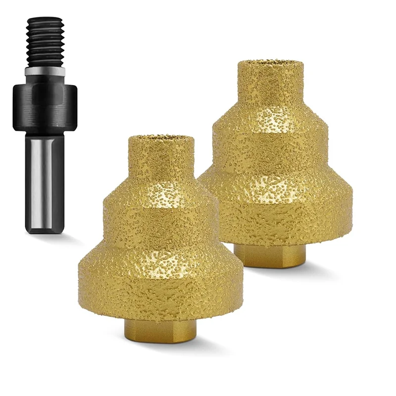 

Diamond Step Drill Bit 20Mm 35Mm 50Mm Diamond Hole Opener Puncher Round Hole Cone Grinder Bit For Marble Stoneabkw