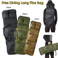 Diving Long Fins Bag Large Free Diving Equipment Backpack Waterproof Outdoor Tactics Gun Handbag for Diving CS Hunting Fishing