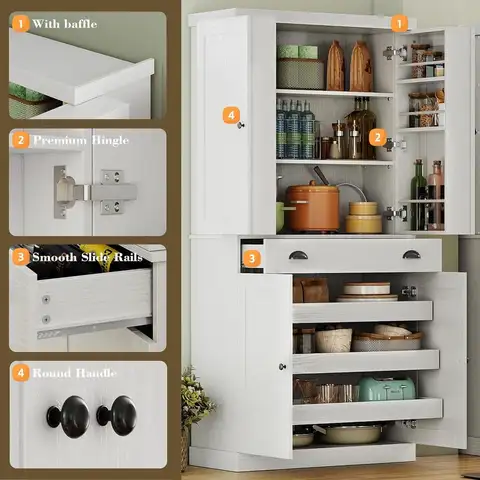 10 best sales पेंट्री अलमारी - №8