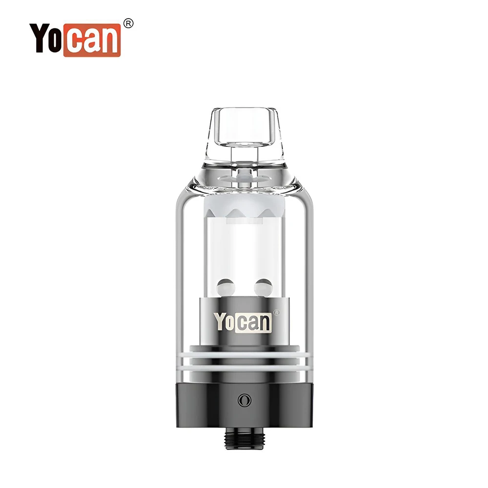 Original Yocan Obrit Wachszerstäuber Coilless 0,4 Ohm Quarzkugeln Coil Top Vertex Airflows Vaporizer Tank