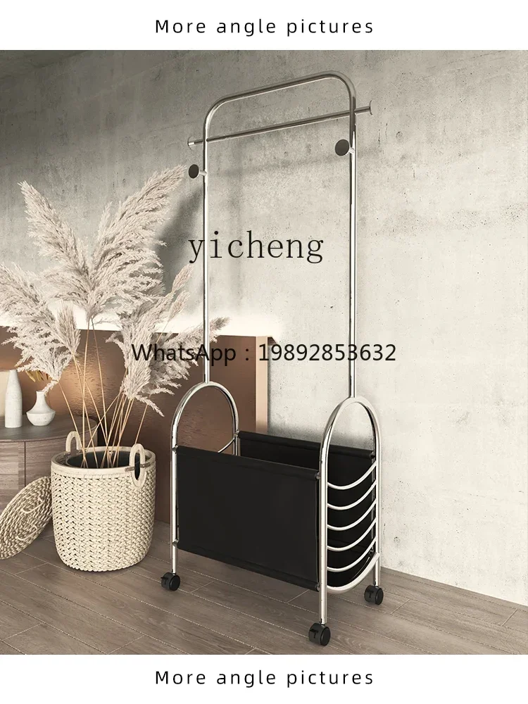 

TT dirty clothes basket floor hanger integrated bedside clothes storage dirty clothes hanger