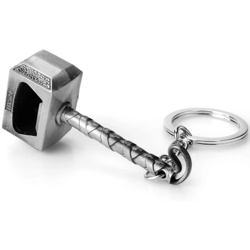 Keychain Bottle Opener Thor Hammer Bottle Opener Keychain Thor Keychain Beer Bottle Can Opener Bar Accessories Kitchen Tools