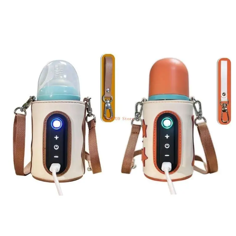 

US50F Удобный USB Baby Bottle Supting Mutk с 5 температурными мониторами и мониторами ЖК -дисплея; Раствор для кормления ребенка