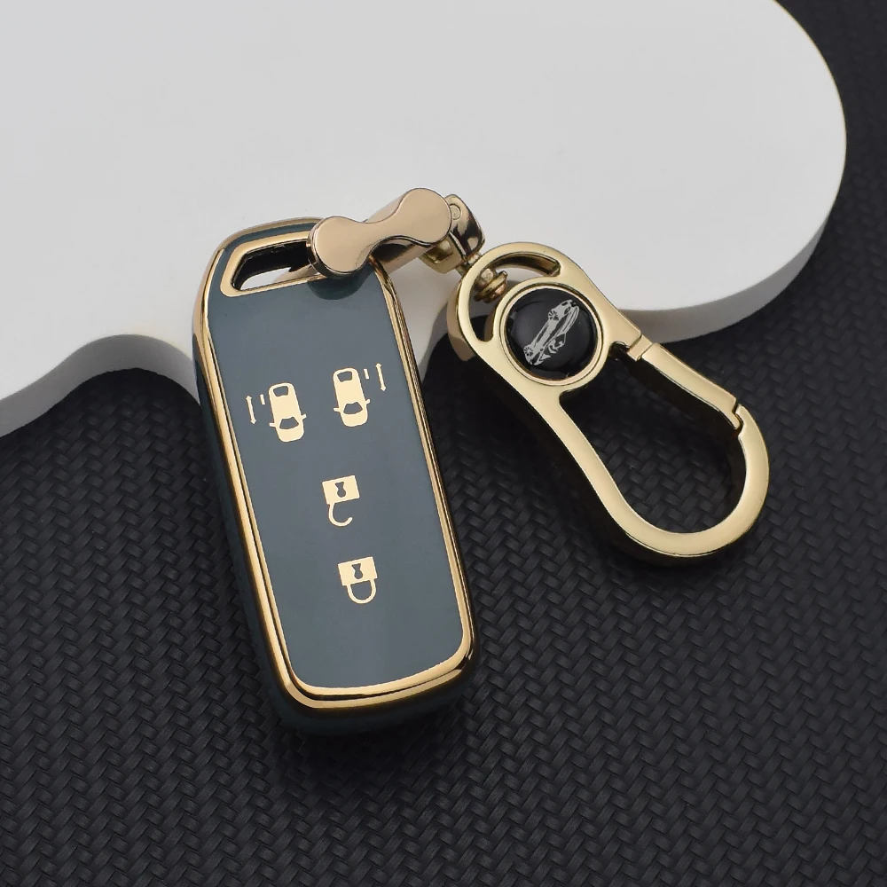 4 Buttons Remote Auto Holder for Honda N-BOX N-ONE N-WGN N-VAN Custom Wgn TPU Key Case Cover Accessories
