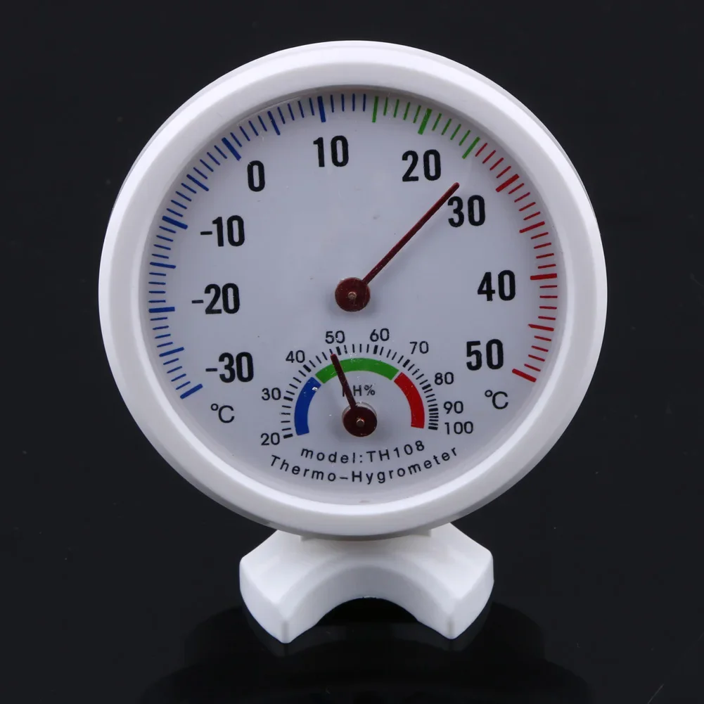 Thermometer Hygrometer Mini Bell Shaped Analog Hygrometer Easy To Read Humidity Watch Accurate Positioning for Gardens Terraces