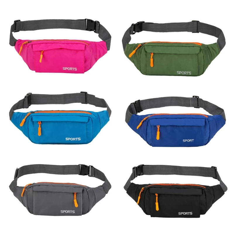 Sports Running Belt Waterproof and Adjustable Running Zipper Bag Dropship