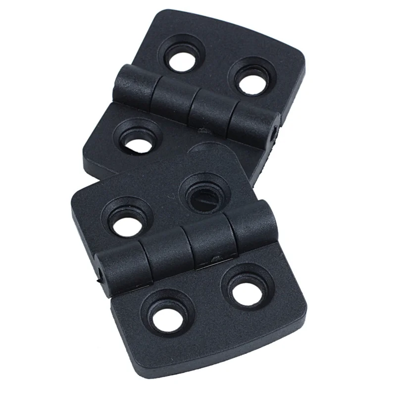 AA49 強化黒色プラスチックドアヒンジ 40mm x 30mm 60個