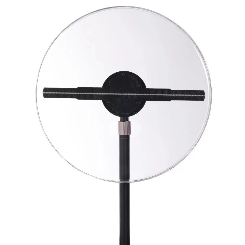 

3D holographic advertising machine 3D5D42CMWIFI3D video 55.60.65 fan screen advertising machine backpack projection