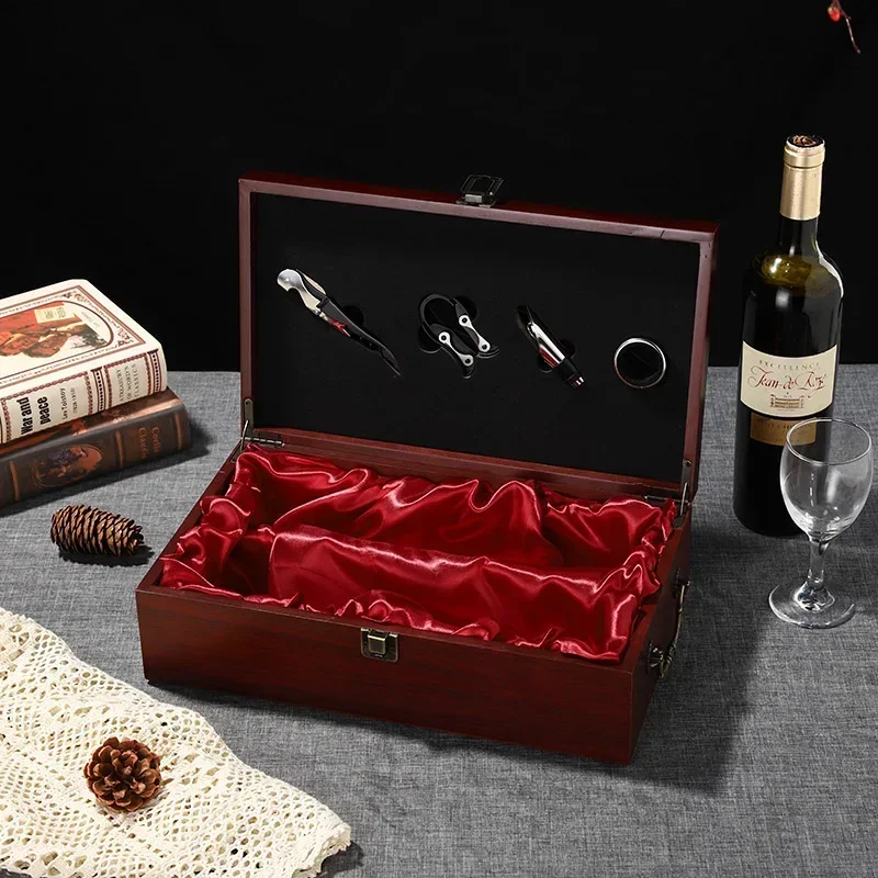 

L # Boîte De Rangement De Vin Rouge Haut De Gamme