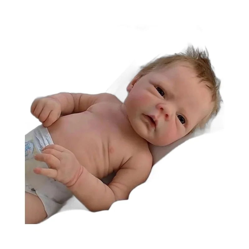 46CM Full Body Soft Silicone Reborn Toddler Doll Raya Lifelike Soft Touch High Quality Doll Gifts for Children