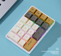 K21 21-Key Wireless Mechanical Keyboard, Tri-Mode Connection, BT/USB-C,Colourful Lighting, Full Key Hot-Swap for PC Laptops