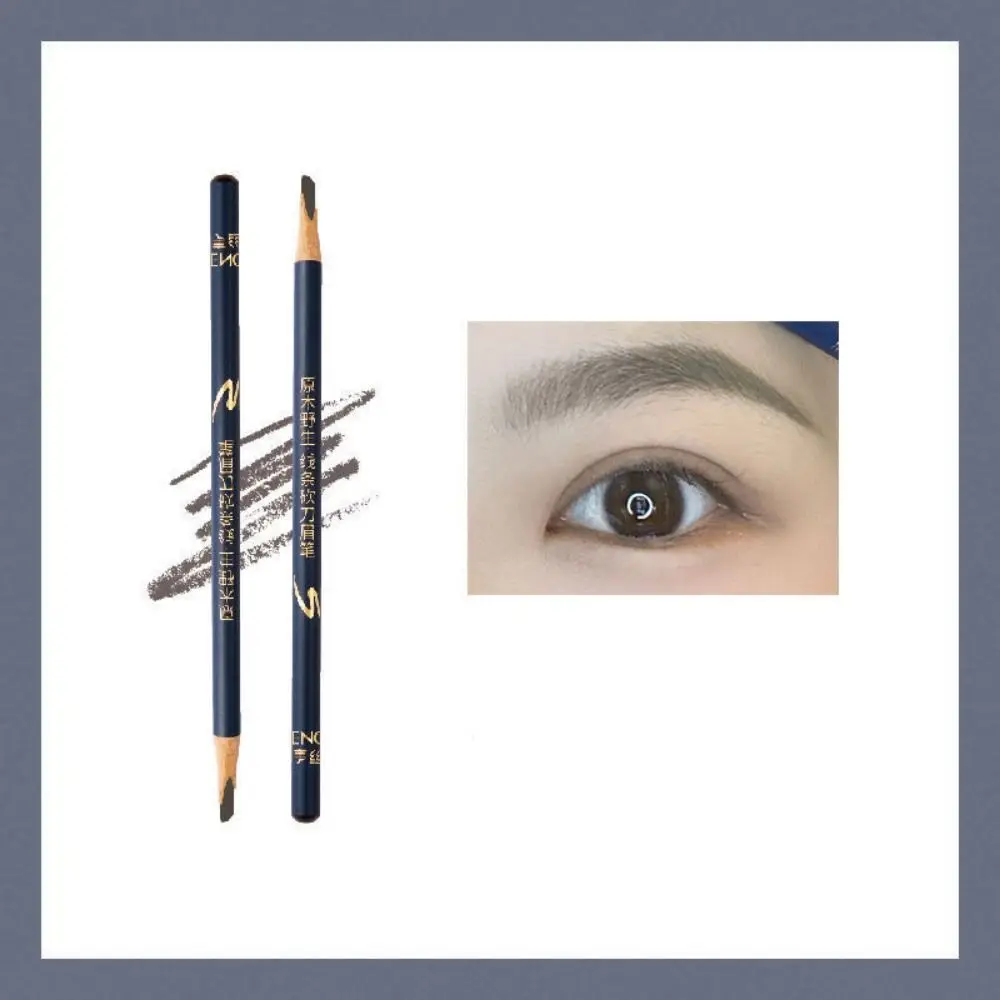 Natural Long-lasting Eyebrow Pencil Waterproof Sweat Resistant Eye Brow Pen Not Fading Smudge-proof Eyebrow enhancer Beginners