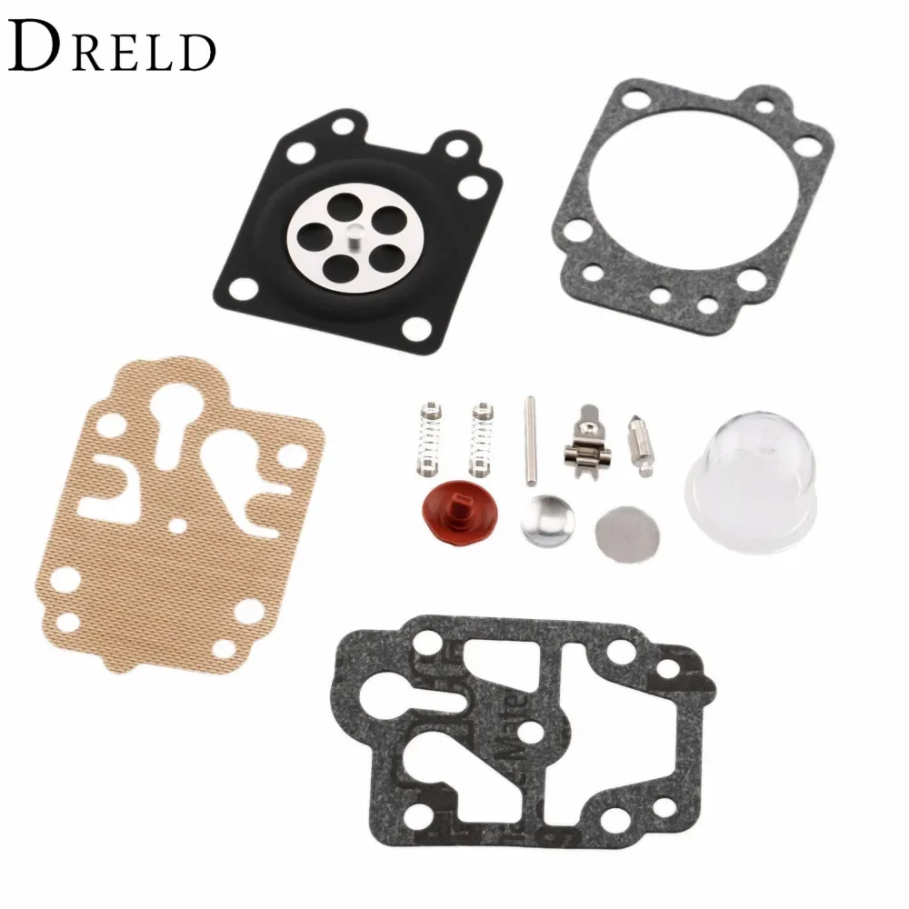 Carburetor Carb Repair Kits Brush Cutter Grass Trimmer Carburetor Repair Gasket For Walbro Carburetors 40-5/44F-5 34F 36F 139F