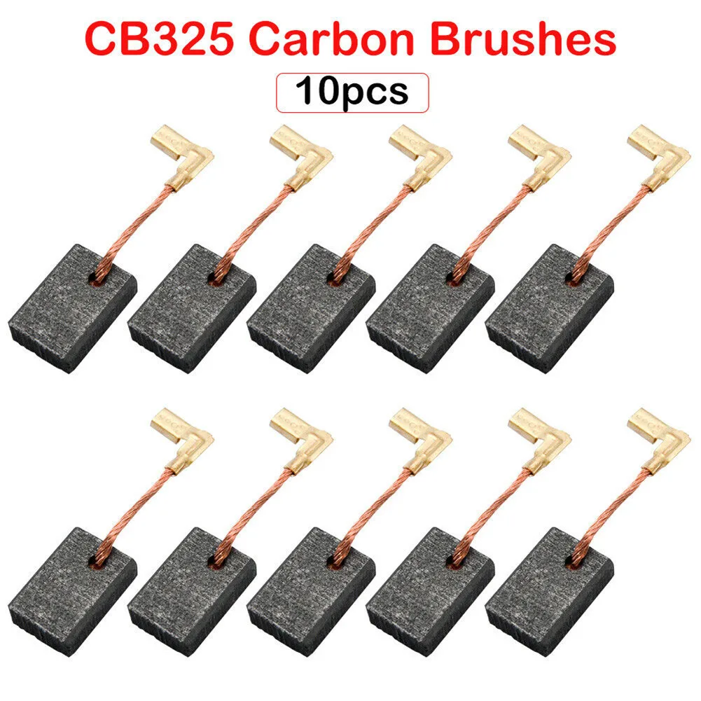 10 PCS แปรงคาร์บอน CB-325 CB325เปลี่ยน194074-2สำหรับ Makita 9553NB 9554NB 9555NB 9556NB 9556PB 9557NB 9557PB 9558NB