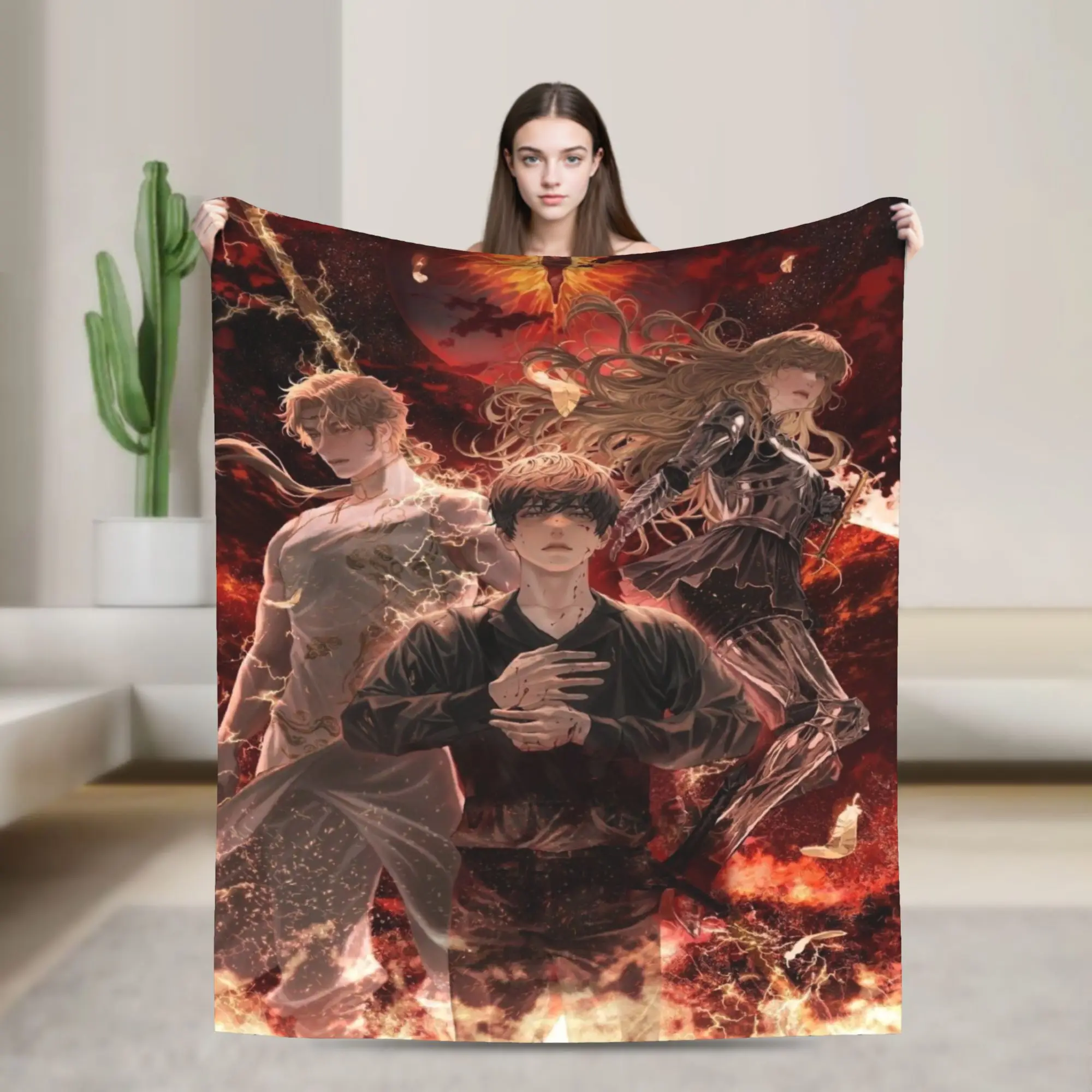 New Arrival Novel Omniscient Reader Viewpoint  Blankets Super Soft Fleece  Relax Throw Blankets Machine Washable