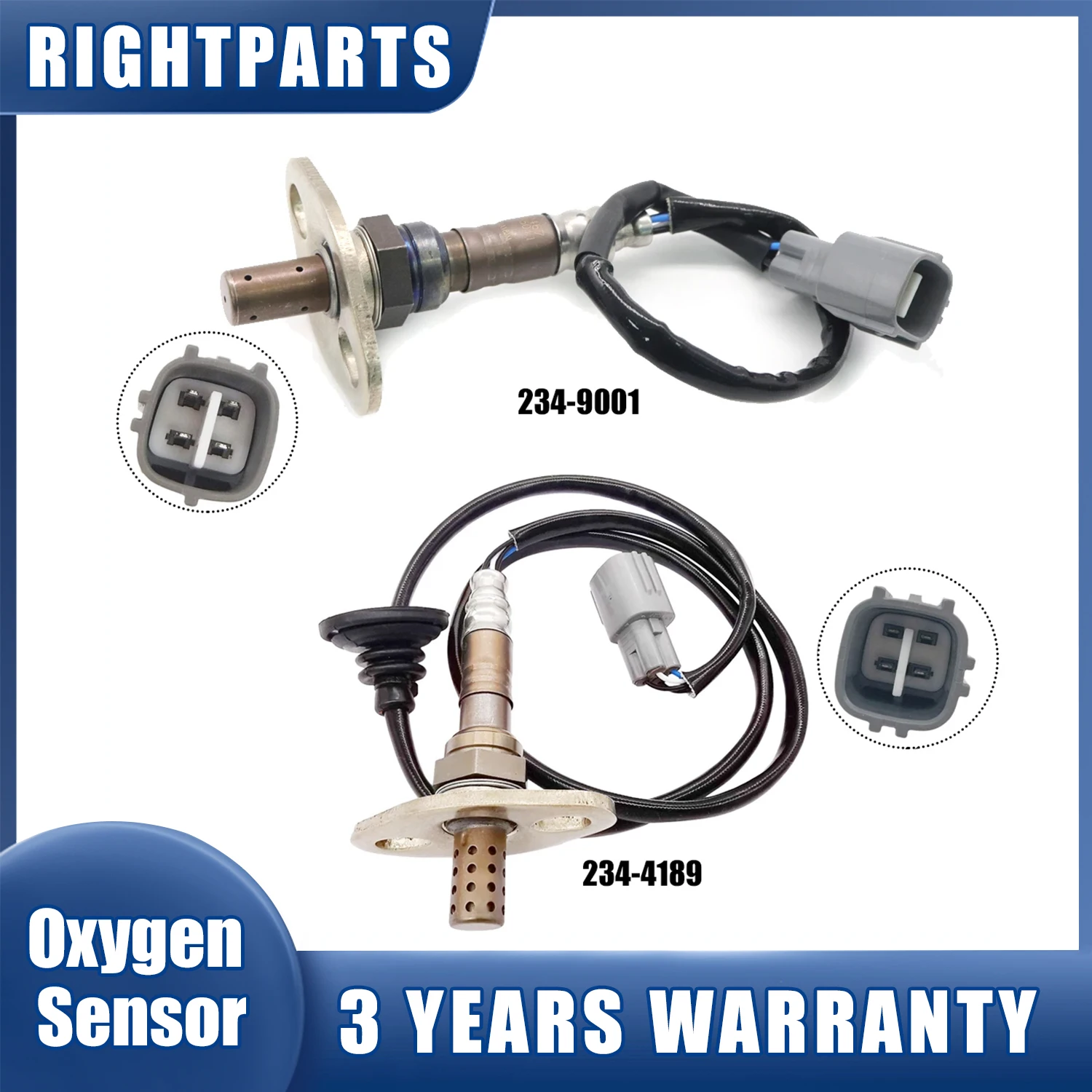 234-9001 234-4189 89467-35011 Upstream+Downstream Oxygen O2 Sensor For Toyota Tacoma 2.4L 2.7L 3.4L 2000 2001 2002 2003 2004