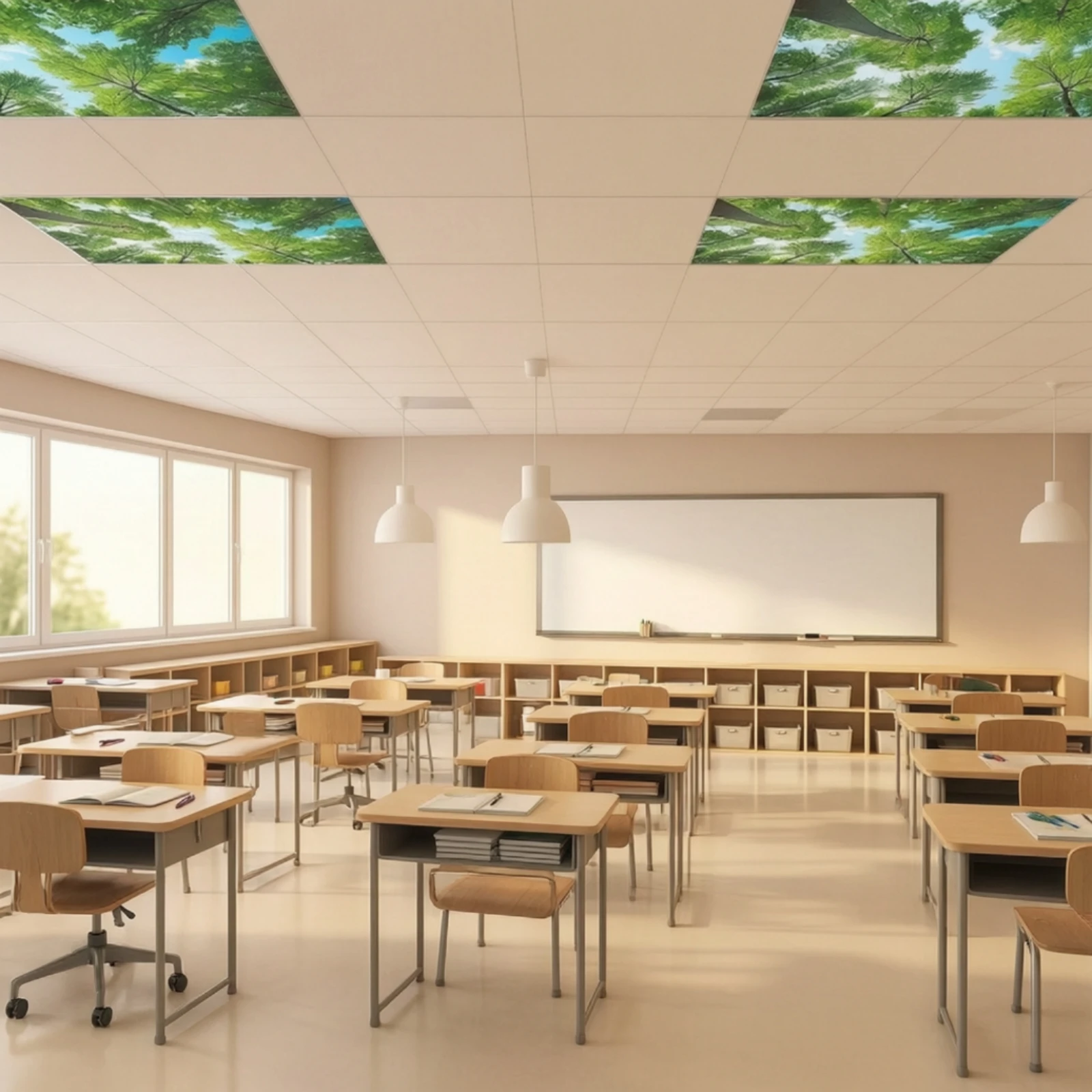 Illuminating Luminaire Cover Glare Reduction Adhesive-Backed Luminaire Glare Reducer Lampshade Easy To Install Flame Retardant