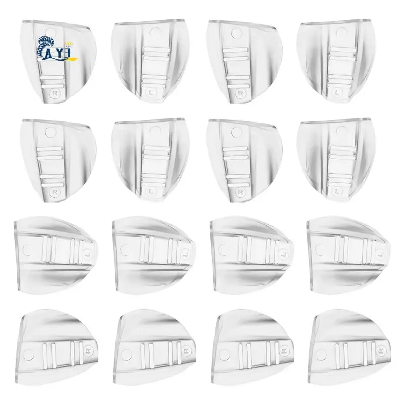 AY03-8 คู่แว่นตานิรภัยด้านข้าง,ลื่นบนโล่ด้านข้างที่ชัดเจนสําหรับแว่นตานิรภัย-เหมาะกับแว่นตาส่วนใหญ่ (M-L)