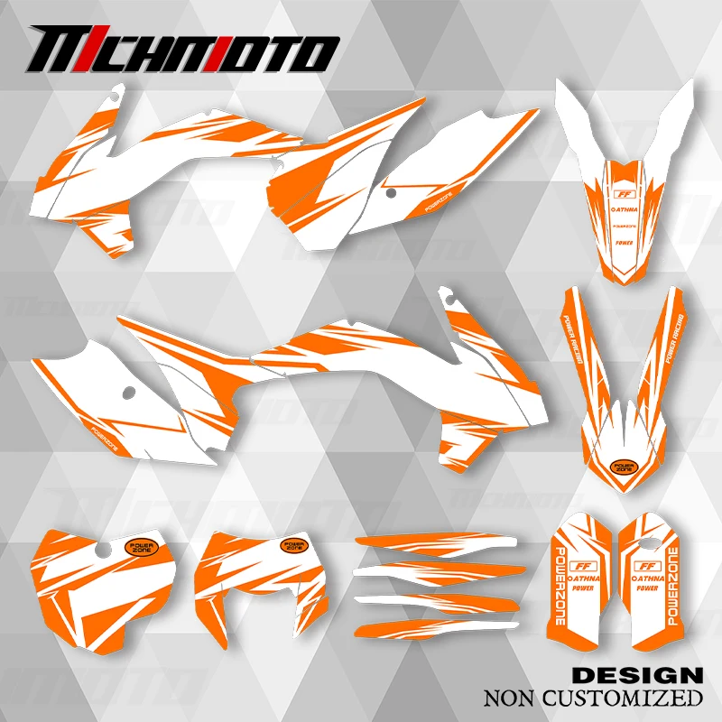 

MCHMFG новый стиль графические наклейки комплект наклеек для KTM 2013 2014 2015 SXF 2014 2015 2016 EXC