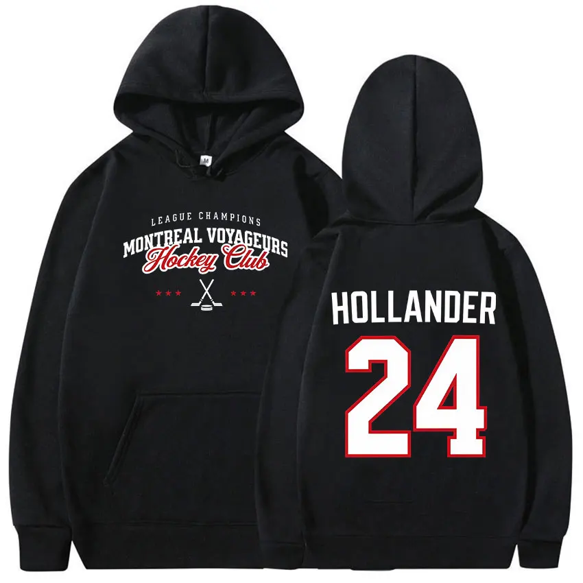 

Толстовка с подогревом TV Heated Rivalry Montreal Voyageurs, модель Shane Hollander ‌ Винтажный свитшот с длинным рукавом унисекс, повседневный, оверсайз, с капюшоном