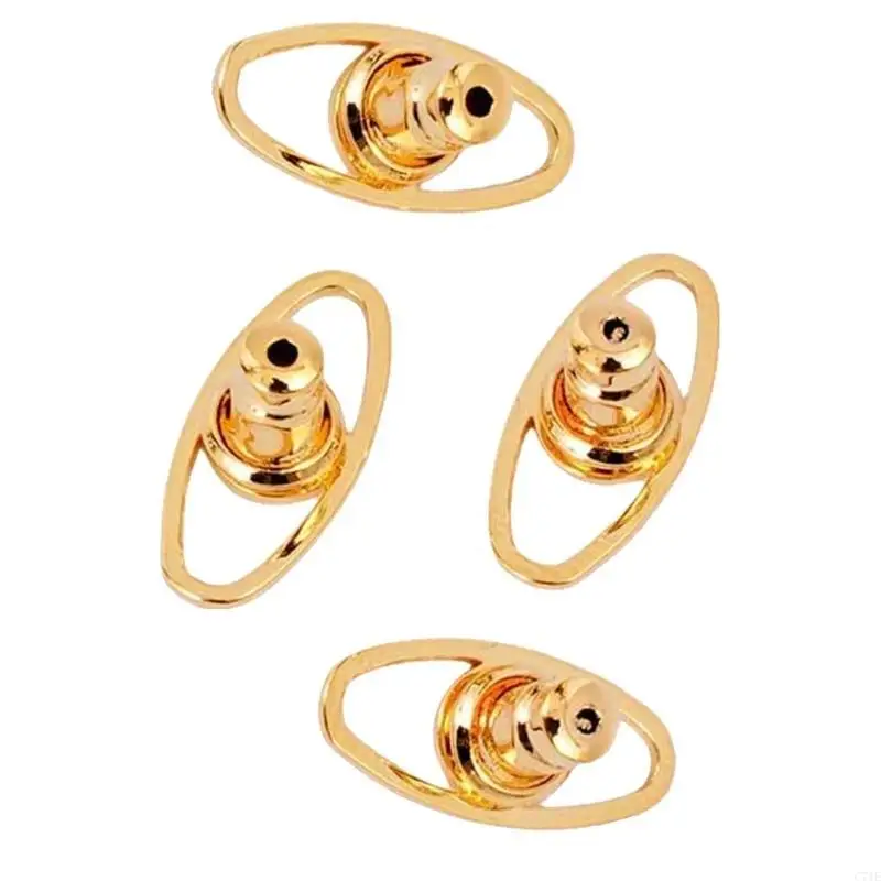 

4 шт. легкие металлические серьги-подъёмники для обвисших ушей, незаметные серьги-гвоздики, стопперы, удобные патчи для ушей