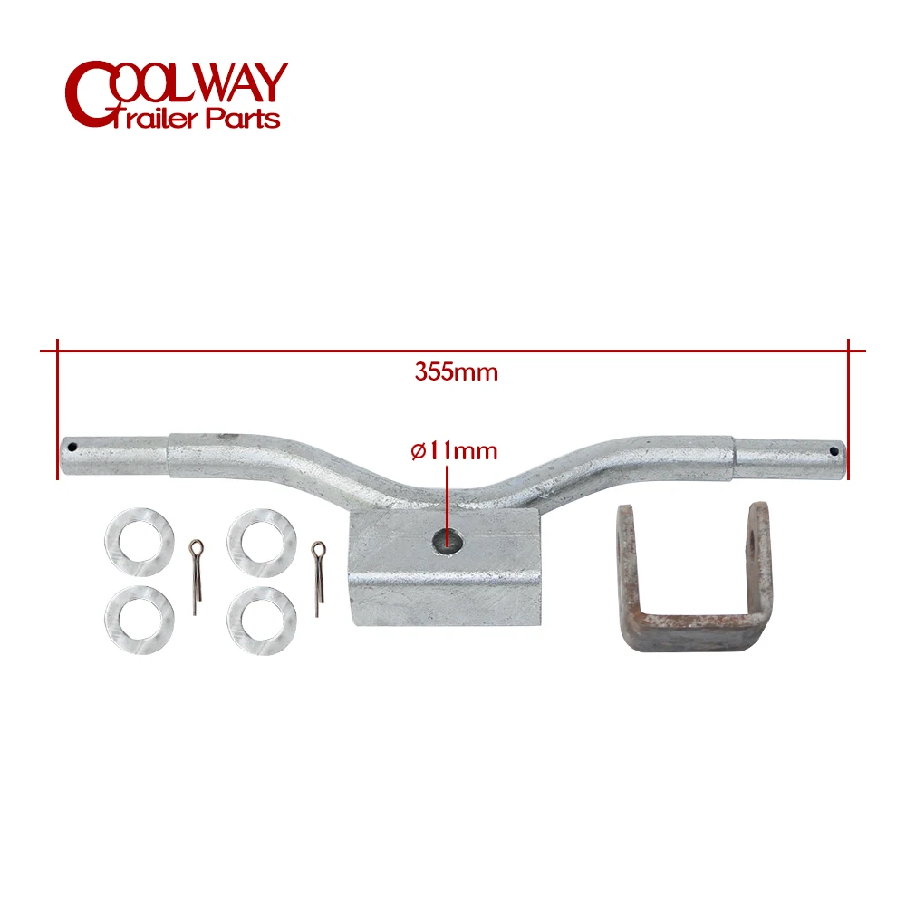 Barco Trailer Wobble Rollers, suporte de montagem, 4 polegadas Blue Ribbed Bore, Soft Acessórios Peças, 18mm