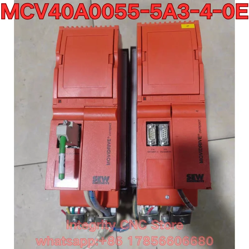 Second-hand MCV40A0055-5A3-4-0E inverter function test is normal