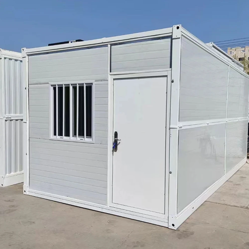 FL Foldable House anti‑aging outer cladding prefab fold house for fishing site short‑term living shelter cabin