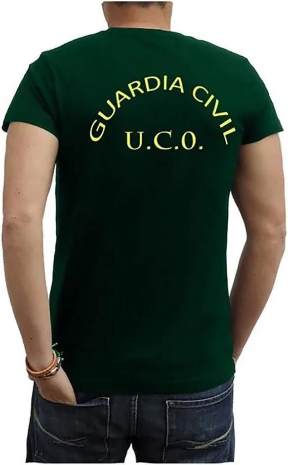 Camiseta Guardia Civil UCO Spain Military Men T-Shirt Short Sleeve Casual 100% Cotton T Shirts