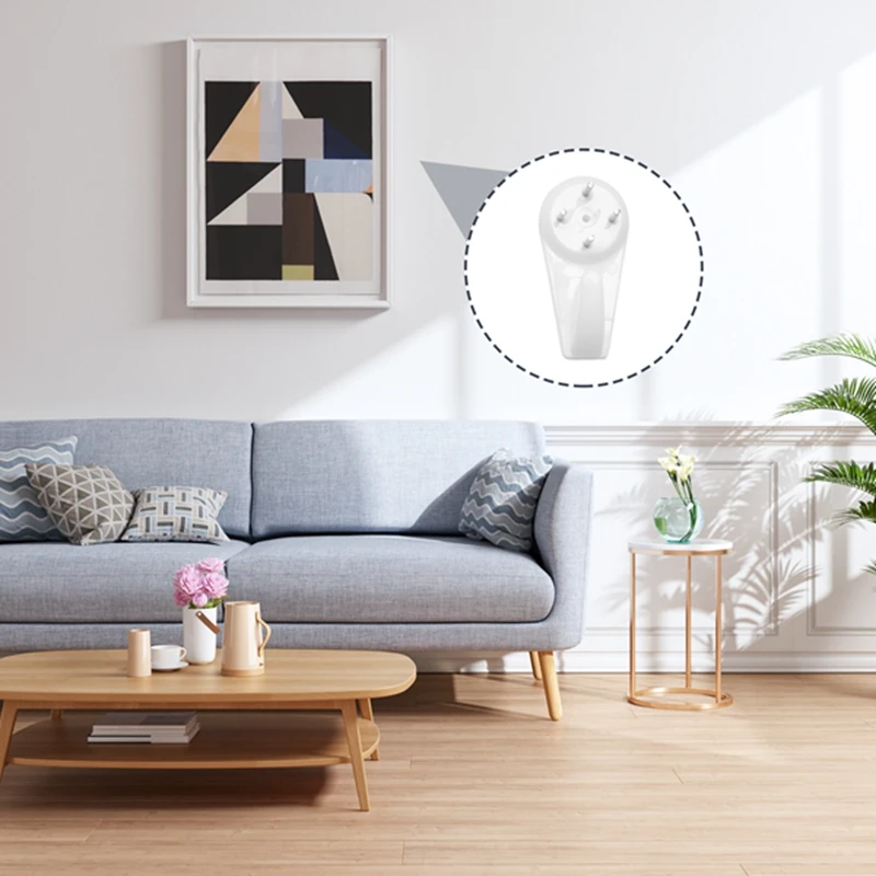 

A21I-Stucco/Бетонные настенные крючки Настенные крючки для ногтей без следов Набор из 40 шт.