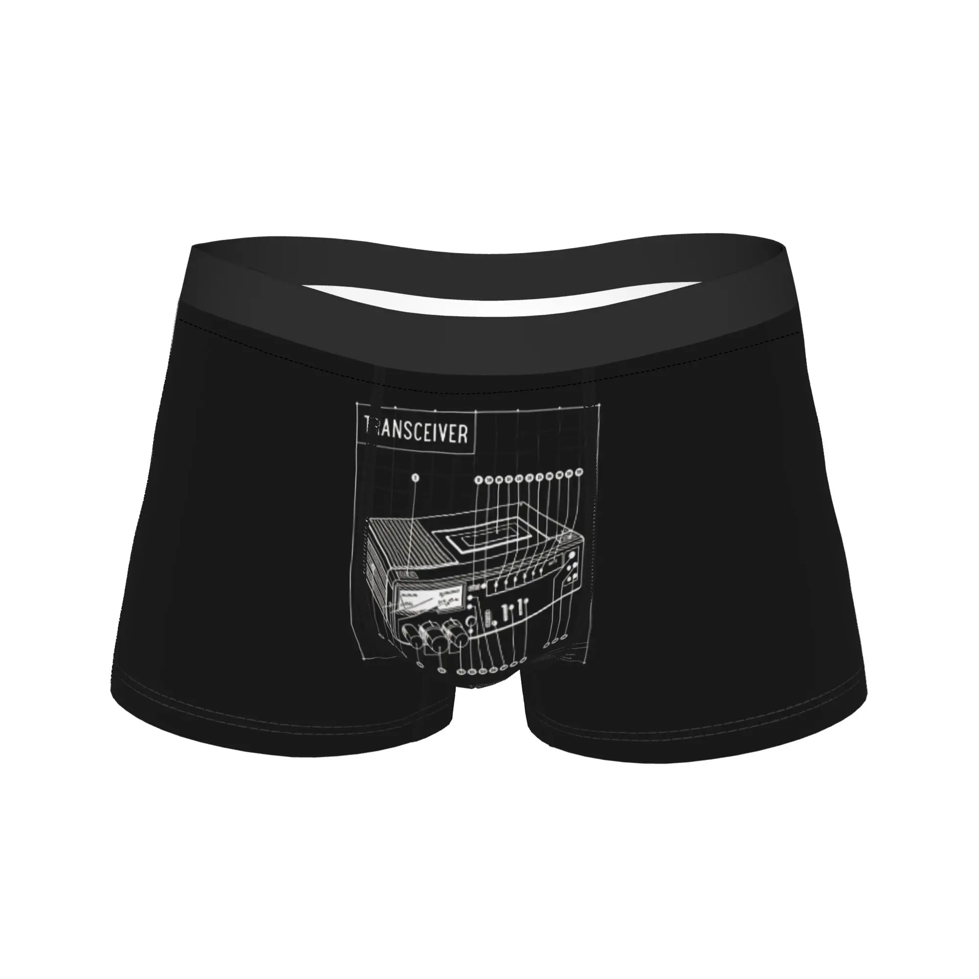 

Ham Radio Operator Amateur Radio Underwear Male Panties Customs Comfortable Boxershorts Trenky Boxer Brief Large Size
