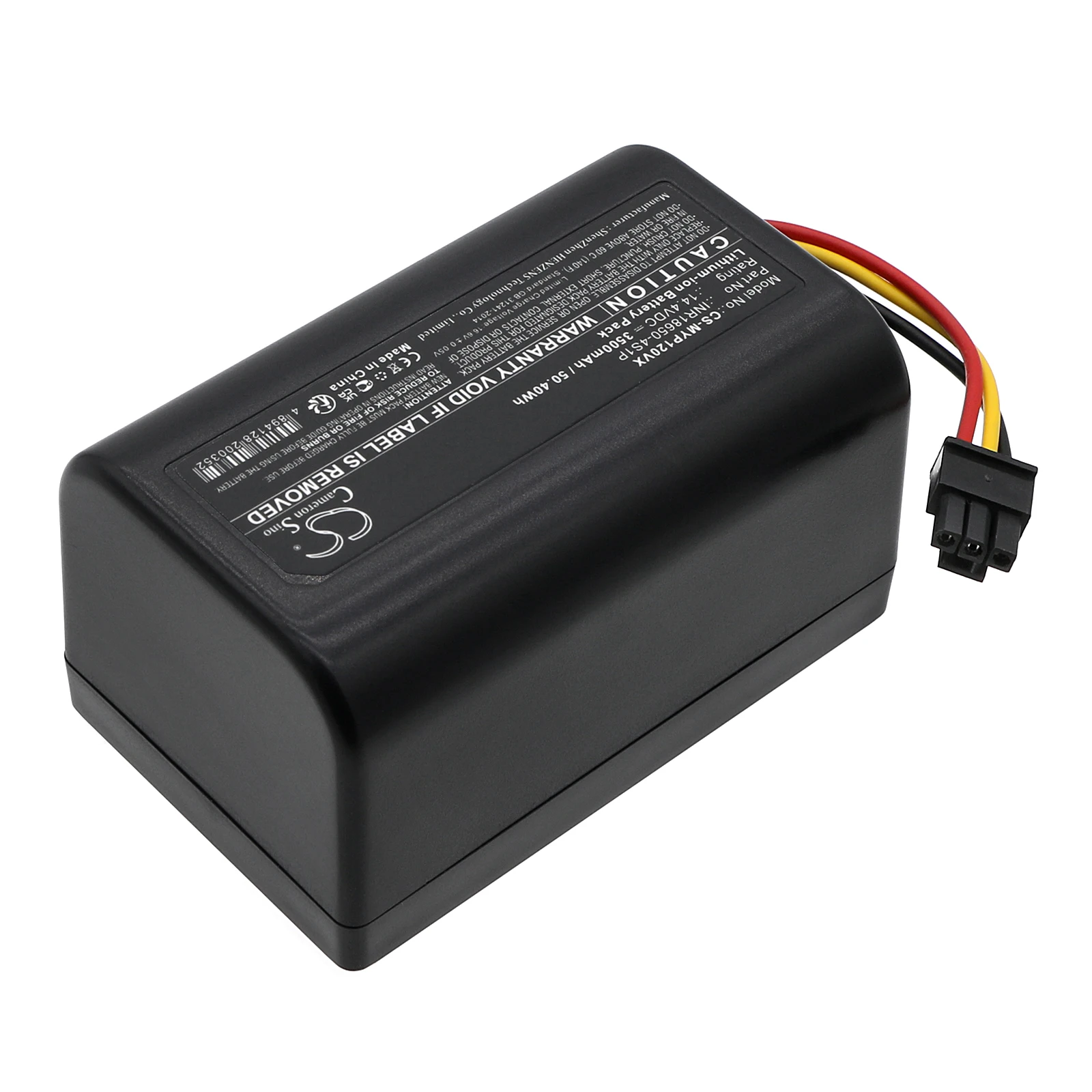 CS Replacement Battery For Moneual P11 INR18650-4S1P 3500mAh / 50.40Wh