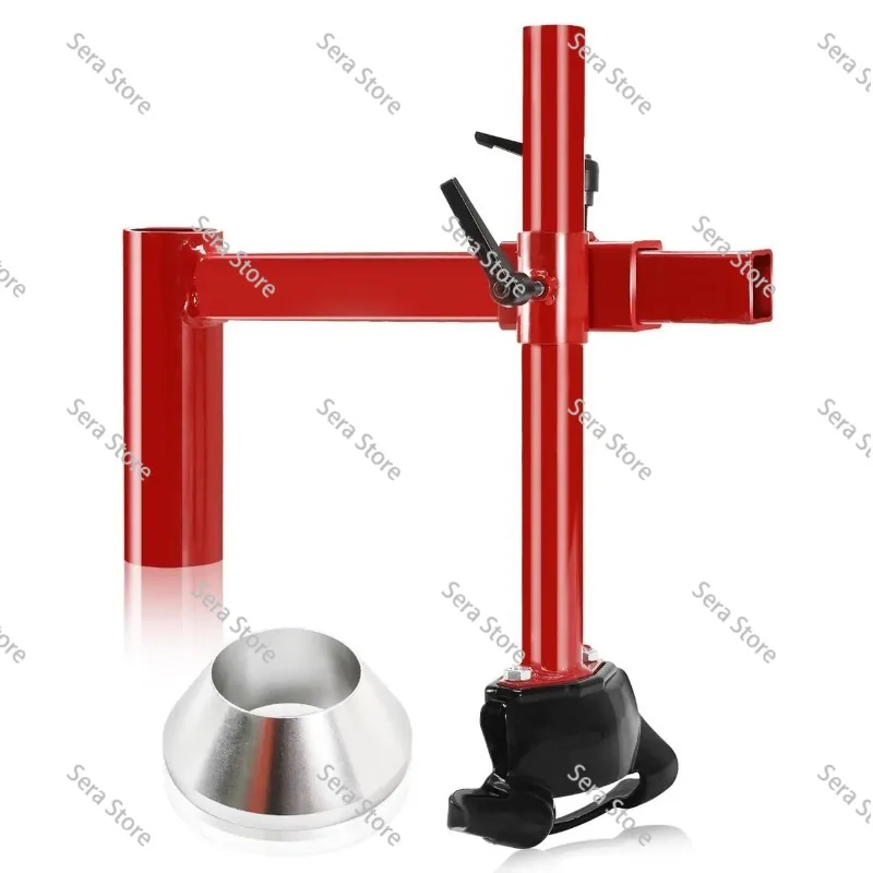 Upgraded Manual Tire Changer Duck Head Kit with Silver Cone Tire Changing Helper Tool