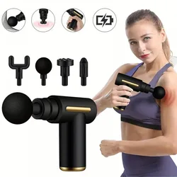 Fascia Gun Muscle Relaxation Massager Electric Vibration Massage Gun Professional Grade Neck Membrane Gun 2025