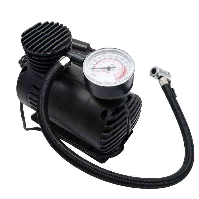 

Electric Air Compressor Car Tyre Pump Heavy Duty Inflator 300psi 12v Compressor Portable Vehicle Electric Small Air Pump