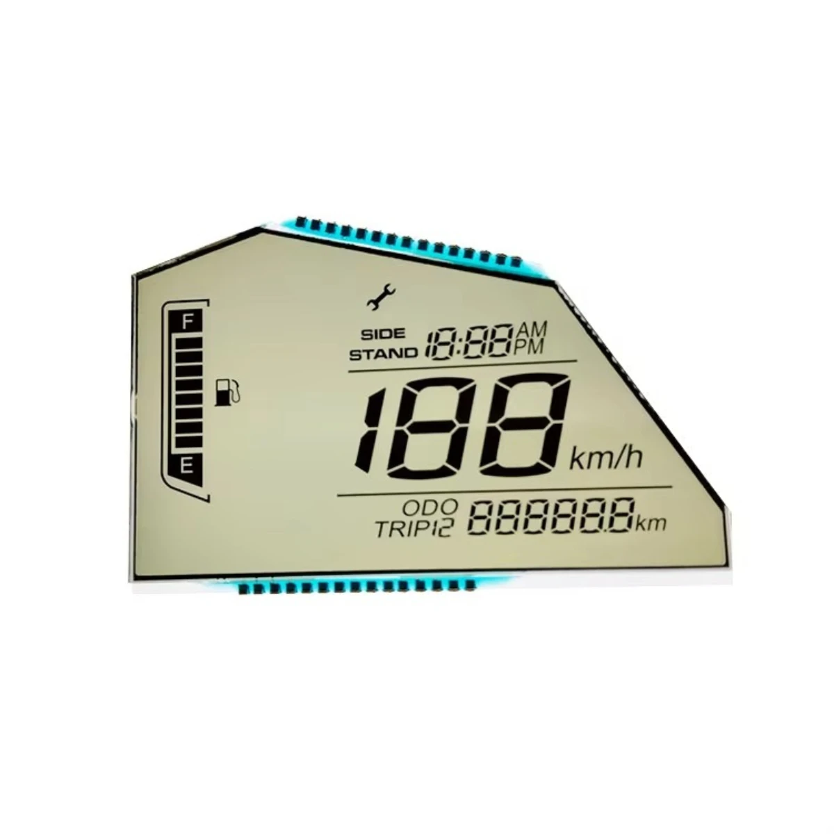 64Hz LCD screen for speedometer LCD module